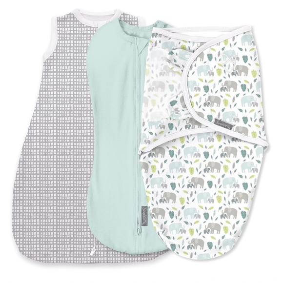 SwaddleMe™ by Ingenuity™ Comfort Pack – Size Small, 0-3 Months, 3-Pack- NEW - Picture 1 of 2